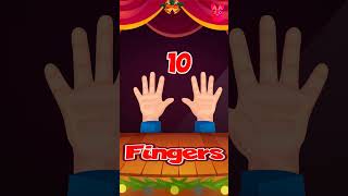 Finger Names in English | #kidssong #fingerfamily #kidsFinger #fingerSong #finger