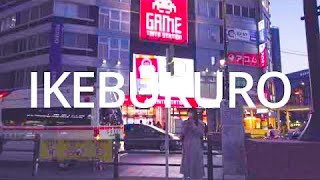 【4K】Night Walk Ikebukuro Tokyo Japan