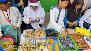 Panen P5 dan Bazar Kreatif SMPN 3 Bengkalis