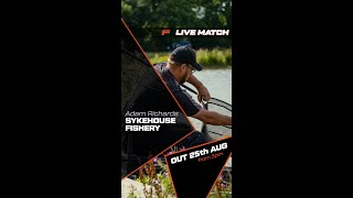 Live fishing match at Sykehouse Fishery out Thursday 25th from 5pm