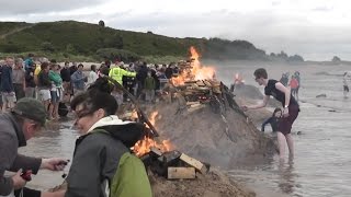 Alnmouth Volcano Night, 16th August 2014