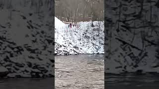 Очень холодная Вуокса. Зима 2020. Freezing Vuoksa river, winter 2020