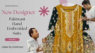 Pakistani Hand Embroidered Designer Suits 😍❤️❤️‍🔥 #viral #trending #viralvideo