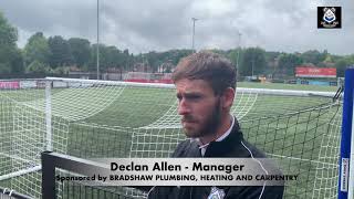 Declan Allen post Boldmere St Michaels U21