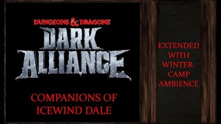 D&D Dark Alliance | Companions of Icewind Dale EXTENDED | Winter and Campfire Ambience