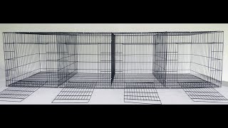 Kandang Besi Kelinci Datar | H Type Rabbit Breeding Cages | Product Profile