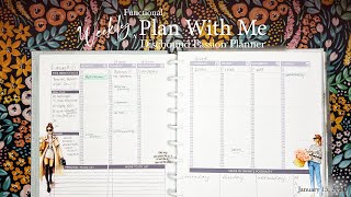 Weekly Functional Plan With Me Passion Planner | January 15, 2024