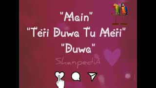 itna ishq karle mujhsE | WhatsApp status  |  love status  | #ShanpediÀ