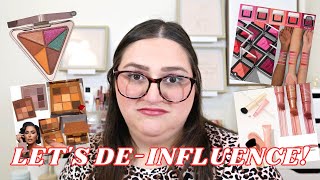 DE-INFLUENCING NEW MAKEUP RELEASES!!