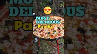 Most Delicious PAELLA 😋  #shortsfoodvlog  #travelwithme #shortsviral