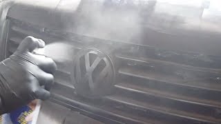 How To Plasti Dip Your Grill | 2004 B5 VW Passat