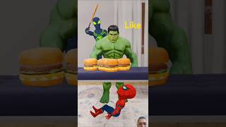 #spiderman #hulkvsspiderman #hulkvssuperman #funny #hulk #marvel #hulkvsironman #stopmotion