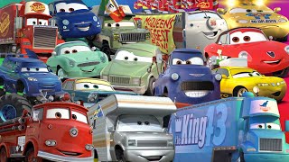 Looking For Disney Pixar Cars 3 Lightning Mcqueen, Doc Hudson, Luigi, Bobby Swift, Holley Shiftwell