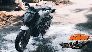 A day with duke200 ⚡| modifications for duke200 | duke200 vs ns200 | ktm duke200 bs6 | top end?