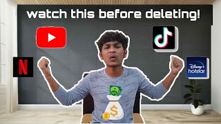 YouTube vs tiktok in telugu | which is best for creators | get free Netflix with Disney Anilnation