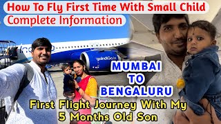 MUMBAI TO BANGALORE FLIGHT | Indigo Flight | Mumbai Airport | Bangalore Airport | Sk Yadav Vlogs