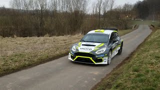 Nikolay Gryazin & Erik Cais tests before 39. Kowax Valašská Rally 2021 DAY 1