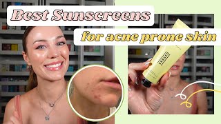 Sunscreens for acne prone skin: The best sunscreens for people with acne.