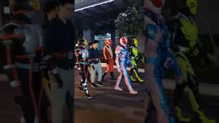 コスプレ祭りの仮面ライダー