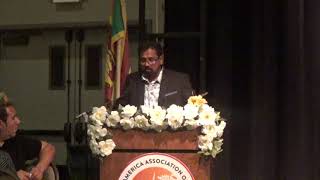 Sri Lankan American Association of Las Vegas New President Mr. Gihan Perera Speech