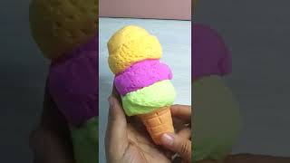 Ice Cream Clay Art | Clay videos #shorts