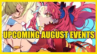 Upcoming August Events (Fate/Grand Order)