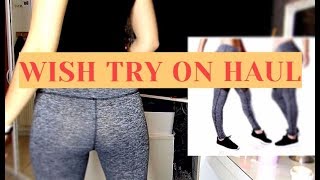 WISH Werbung VS Realität | TRY ON FASHION HAUL