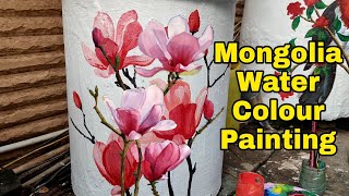 @rameshart9960 Mongolia flower painting