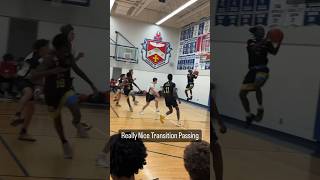 Amazing Transition Passing In Basketball