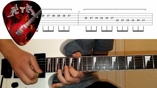 Hatebreeder Guitar Solo Lesson - Children Of Bodom (with tabs)