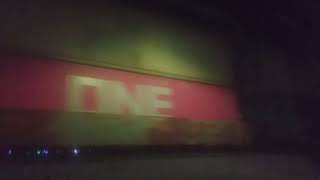 Norfolk Southern Intermodal Stack Train 281 Passes By Belmont, NC On a Chilly Night 11-28-23.