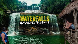 Waterfall hi Waterfall Meghalaya me | Land of Waterfalls | Cherrapunji | Meghalaya Trek #travelvlog