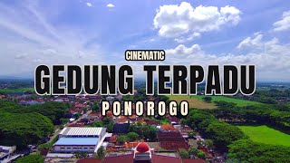 CINEMATIC VIEW GEDUNG TERPADU || PONOROGO #fimix8mini #drone