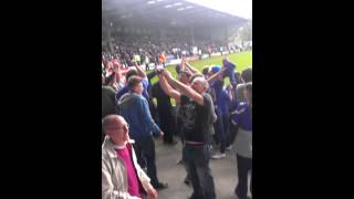 Pompey at Bury last few minutes 26/4/2014