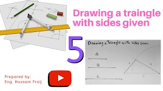 Drawing a traingle with Sides given