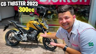 NOVA CB TWISTER 300cc 0km 2023 😍