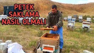 Baldan Sonra Petek Nasıl Saklanmalı | Detaylı Anlatım