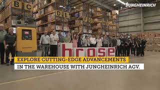 Unlocking efficiency: Jungheinrich AGV enhances operations at Brose Thailand's Smart Warehouse