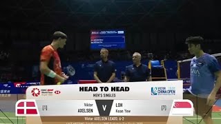 Viktor Axelsen vs Loh Kean Yew | QF China Open 2023