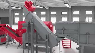 Enerpat waste woven bag recycling line