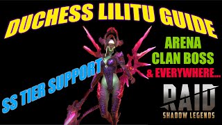 Duchess Lilitu Guide - Raid Shadow Legends