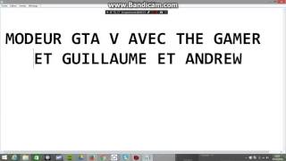 JE SUIS MODEUR SUR GTA 5