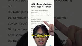 100 Pieces Advice for College Students