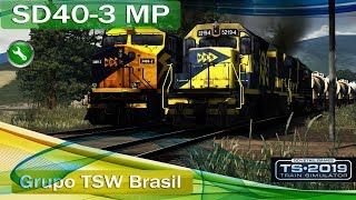 SD40 3 MP MRS V-2   Linha do Centro 2018