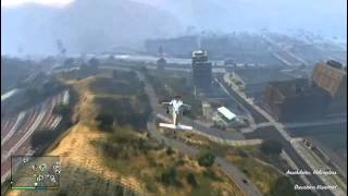 Grand Theft Auto V - Annihilator Gameplay - PS3