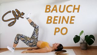 Slide Workout  -  Bauch Beine PO  -  12 Min Workout für eine schöne Figur!