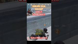 DIBURU AMA DUA SQUAD!!! MELEDAK!!! FUNNIEST MOMMENT PUBG MOBILE INDONESIA