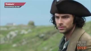 AIDAN TURNER    full interview on HuffPost LIVE {POLDARK}