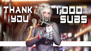 THANK YOU FOR 1K SUBS!!