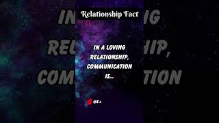 Bridging Intimacy: Communication in Loving Relationships💑 Relationship Fact #Shorts#RelationshipFact